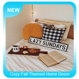 آیکون‌ Cozy Fall-Themed Home Decor Ideas