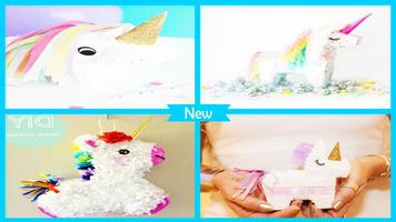Fabuloso DIY Miniature Unicorn Pinata Cartaz