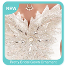 Hübsche Brautkleid-Verzierung-Ideen APK