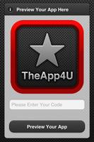 TheApp4U Preview App captura de pantalla 1