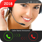 Caller Name Announcer Pro & Color Flash on Call icon