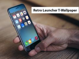 Retro Launcher-T-Wallpaper® ảnh chụp màn hình 2