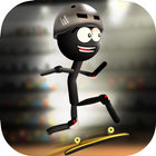 Stickman Big Air Skateboarding icône