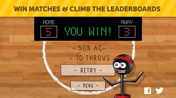 Stickman 1-on-1 Dodgeball تصوير الشاشة 3