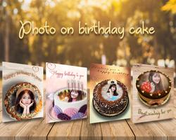 Name Photo On Birthday Cake poster