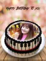 Name Photo On Birthday Cake ảnh chụp màn hình 1