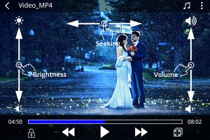 HD MX Video Player syot layar 1