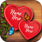 Write Name On Heart icon