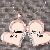 2 Schermata Write Name On Locket