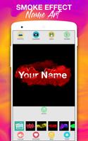 Smoke Effect Art Name - Focus and Filter Maker screenshot 1