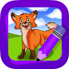 Learn How to Draw Cartoon Animals ไอคอน