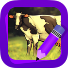 Learn How to Draw Farm Animals icône