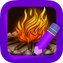 Learn How to Draw Flames APK