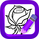 APK Learn How to Draw Flowers