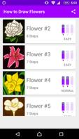 Learn How to Draw Flowers Affiche