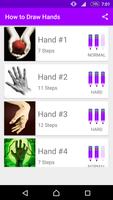 Learn How to Draw Hands الملصق