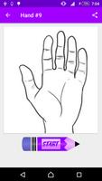 Learn How to Draw Hands تصوير الشاشة 3
