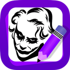 Learn How to Draw Joker أيقونة