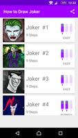 Learn How to Draw Joker पोस्टर