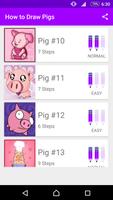 Learn How to Draw Pigs capture d'écran 1