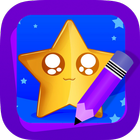 Learn How to Draw Stars icône