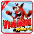WOAH MEME VIDEOS-icoon