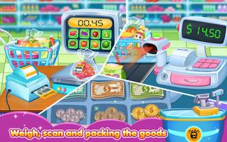 Grocery Supermarket Girls Game screenshot 1