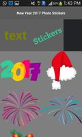 New Year 2017 Photo Stickers capture d'écran 3