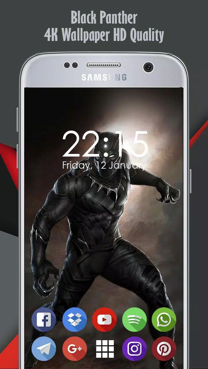 4K Black Panther Background and Wallpaper Ultra HD APK pour Android  Télécharger