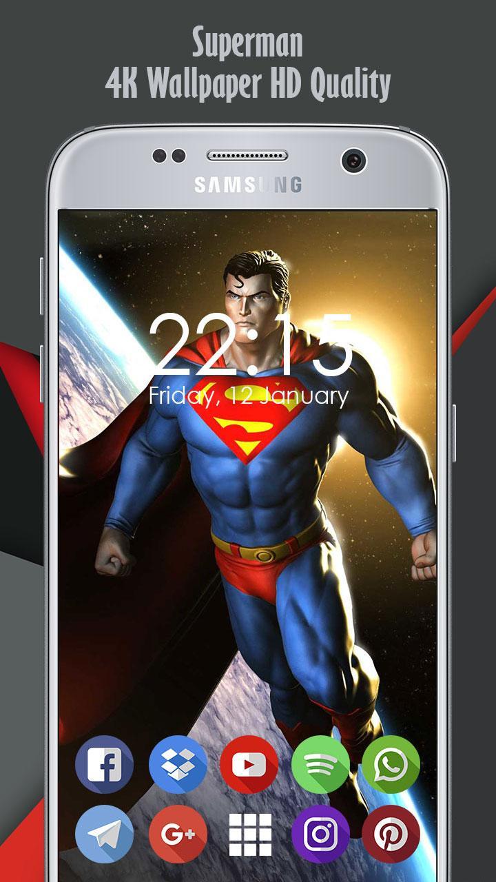 Android 用の 4k Superman Background And Wallpaper Ultra Hd Apk をダウンロード