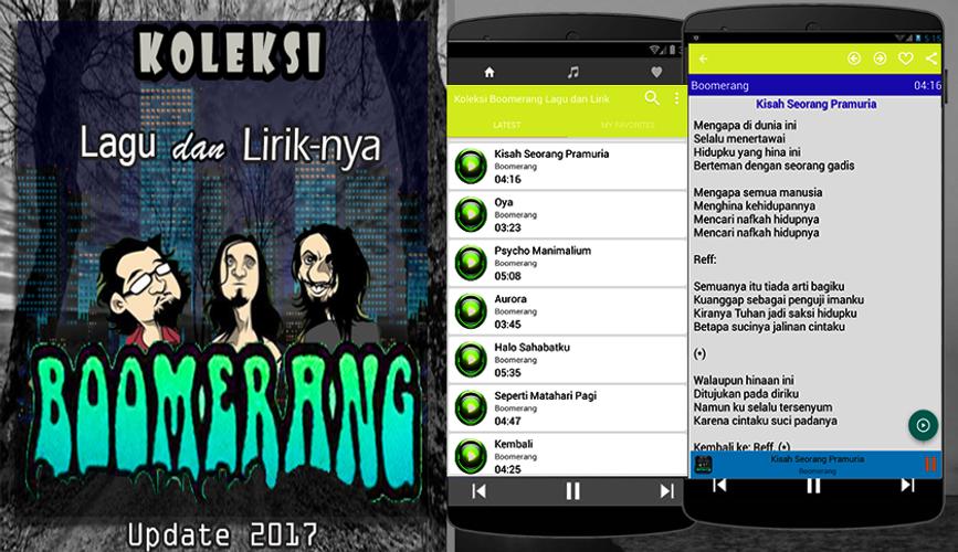Koleksi Boomerang Lagu Lirik For Android Apk Download