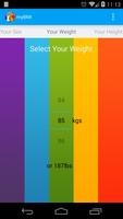 BMI Calculator by The Body Hug capture d'écran 1