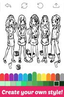 The Book Coloring for Lego Friends by Fans capture d'écran 1