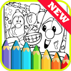 The Book Coloring for Veggie by Fans icon