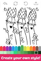 The Book Coloring for Veggie by Fans screenshot 2