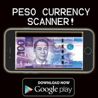 Peso Currency Scanner Affiche