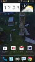 RPG Cemetery Live Wallpaper 스크린샷 1