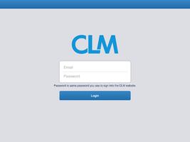 CLM All Conferences - Tablet capture d'écran 1