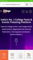 برنامه‌نما The College Fever - Buy / Sell Event Tickets عکس از صفحه