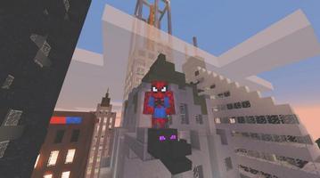 Mod Hero Spider for MCPE تصوير الشاشة 1