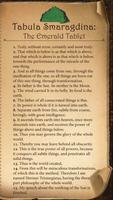 The Emerald Tablet تصوير الشاشة 1