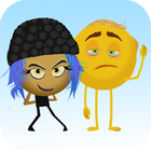 The crazy emoji icône