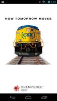 CSX Employee App plakat