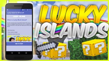 Guide Lucky Island for Minecraft पोस्टर