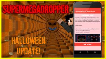 Dropper Map for Minecraft PE poster