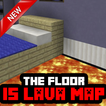 Map The Floor is Lava for MCPE