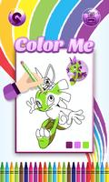 Coloring game for Yooka Laylee スクリーンショット 3