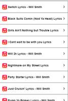 Will Smith Song Lyrics 2017 capture d'écran 1