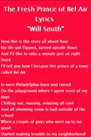 Will Smith Song Lyrics 2017 capture d'écran 2