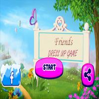 The Friends Dress Up Game screenshot 1